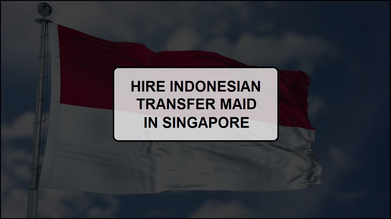 Hiring an Indonesian Transfer Maid in Singapore